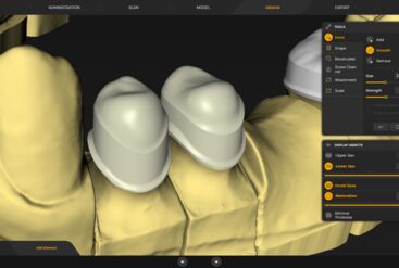 inLab CAD Software, individual primary telescope